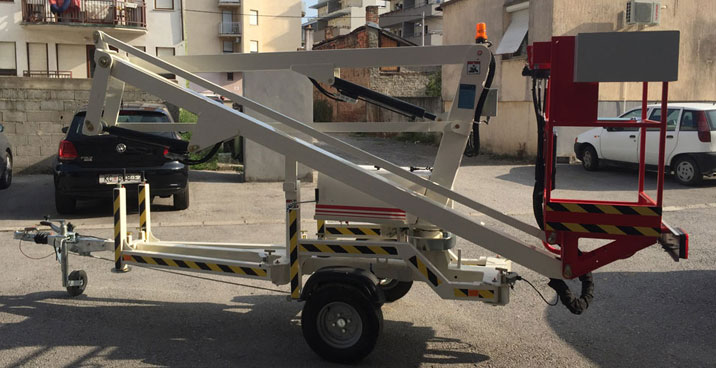 Radovi na visini - 9,5m